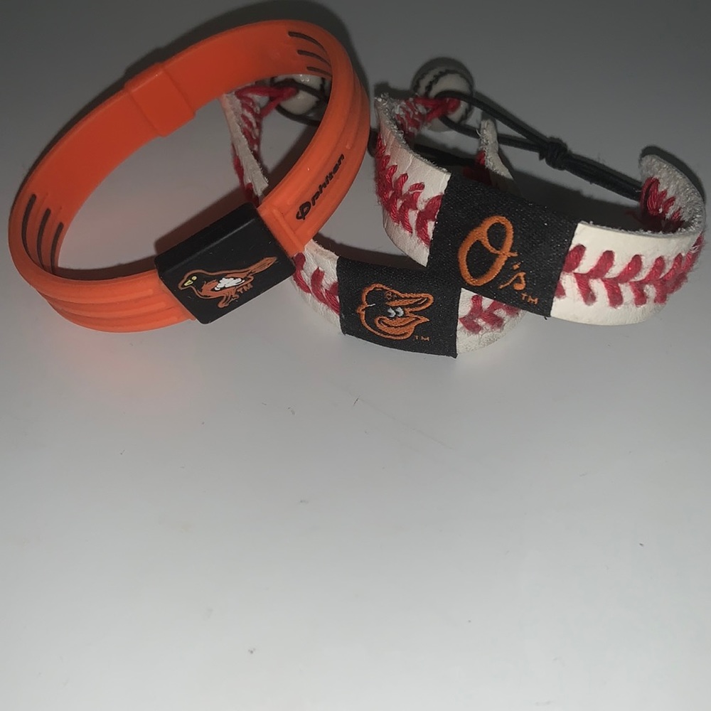 3 Orioles Bracelets
